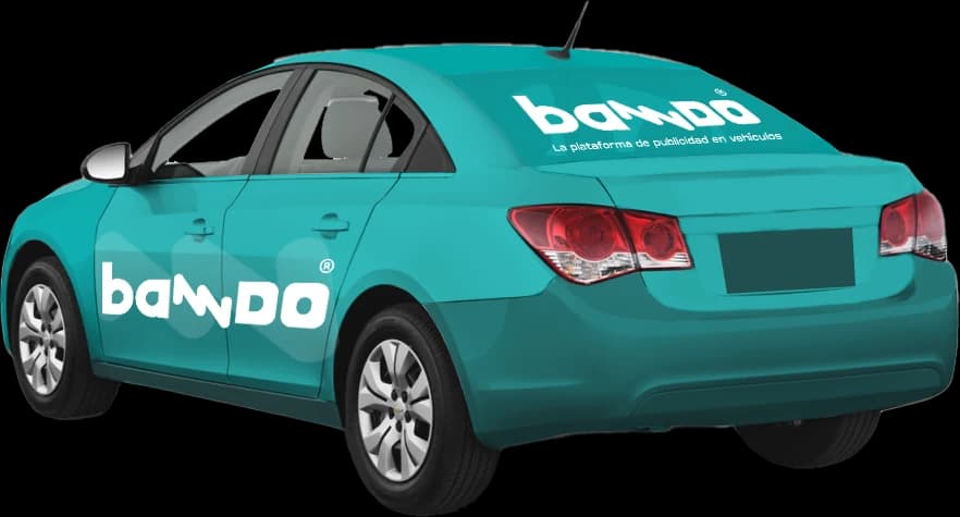 Ploteo total: el auto completo cubierto con la gráfica de la marca